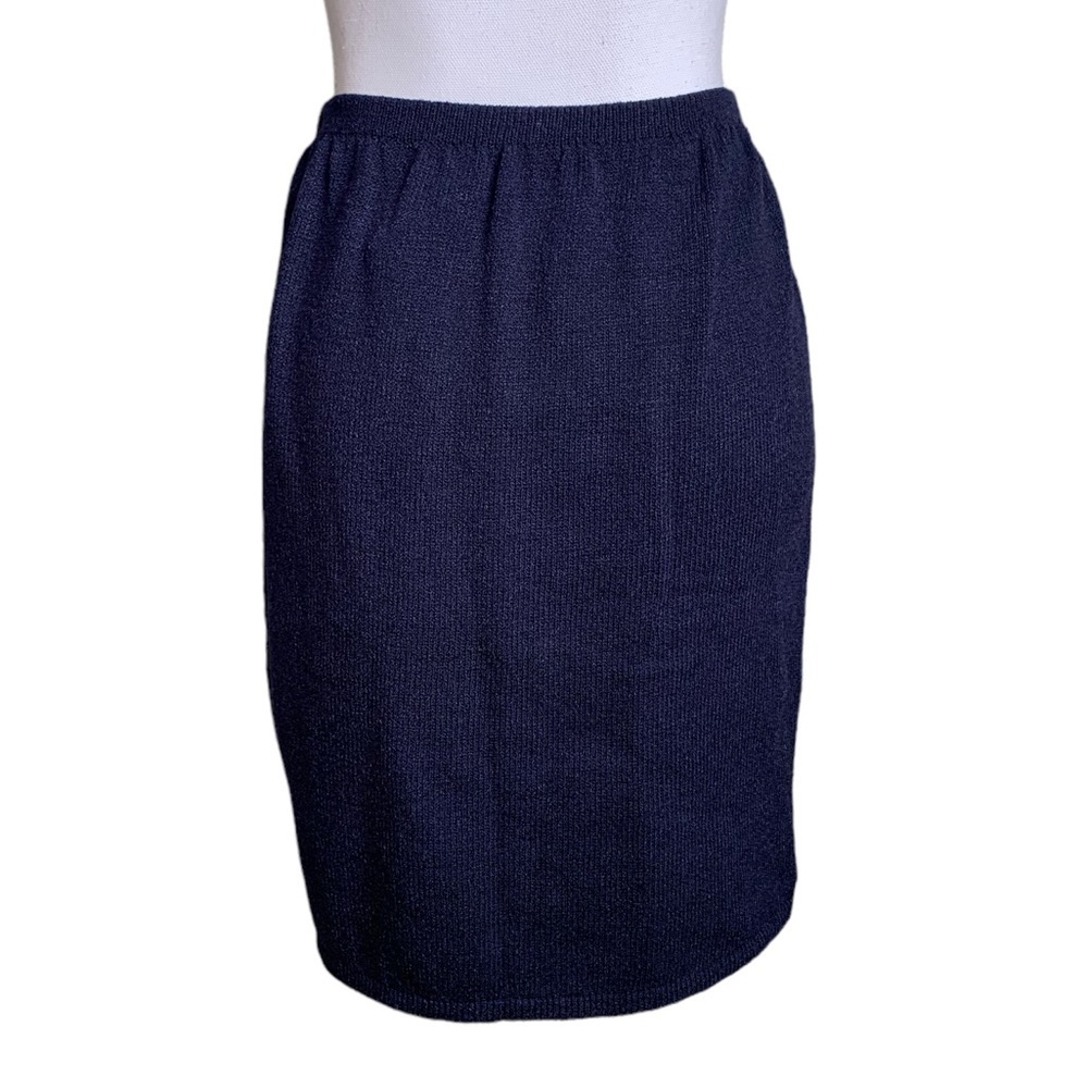 VTG Don Sayres For Wellmore Navy Blue Skirt size 4